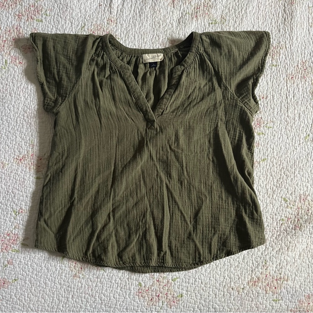 sold! cotton blouse